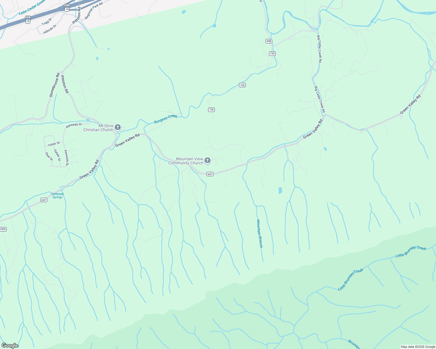 map of restaurants, bars, coffee shops, grocery stores, and more near 4655 Green Valley Road in Lebanon