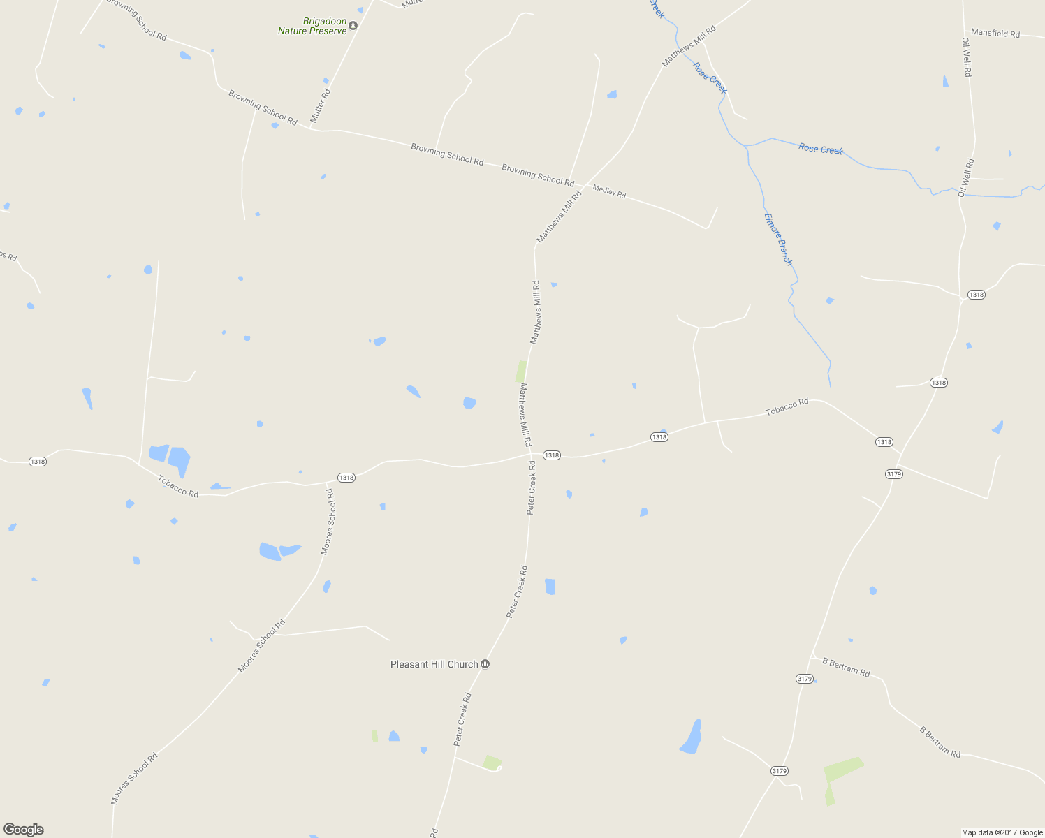map of restaurants, bars, coffee shops, grocery stores, and more near 4901 Matthews Mill Road in Glasgow