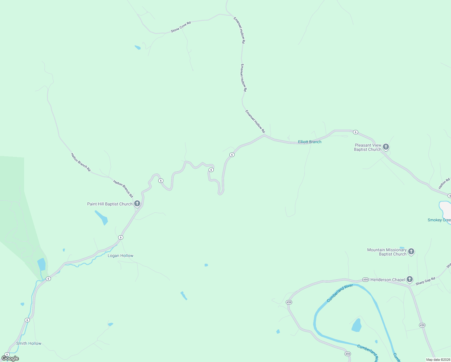 map of restaurants, bars, coffee shops, grocery stores, and more near 3365 Kentucky 6 in Barbourville
