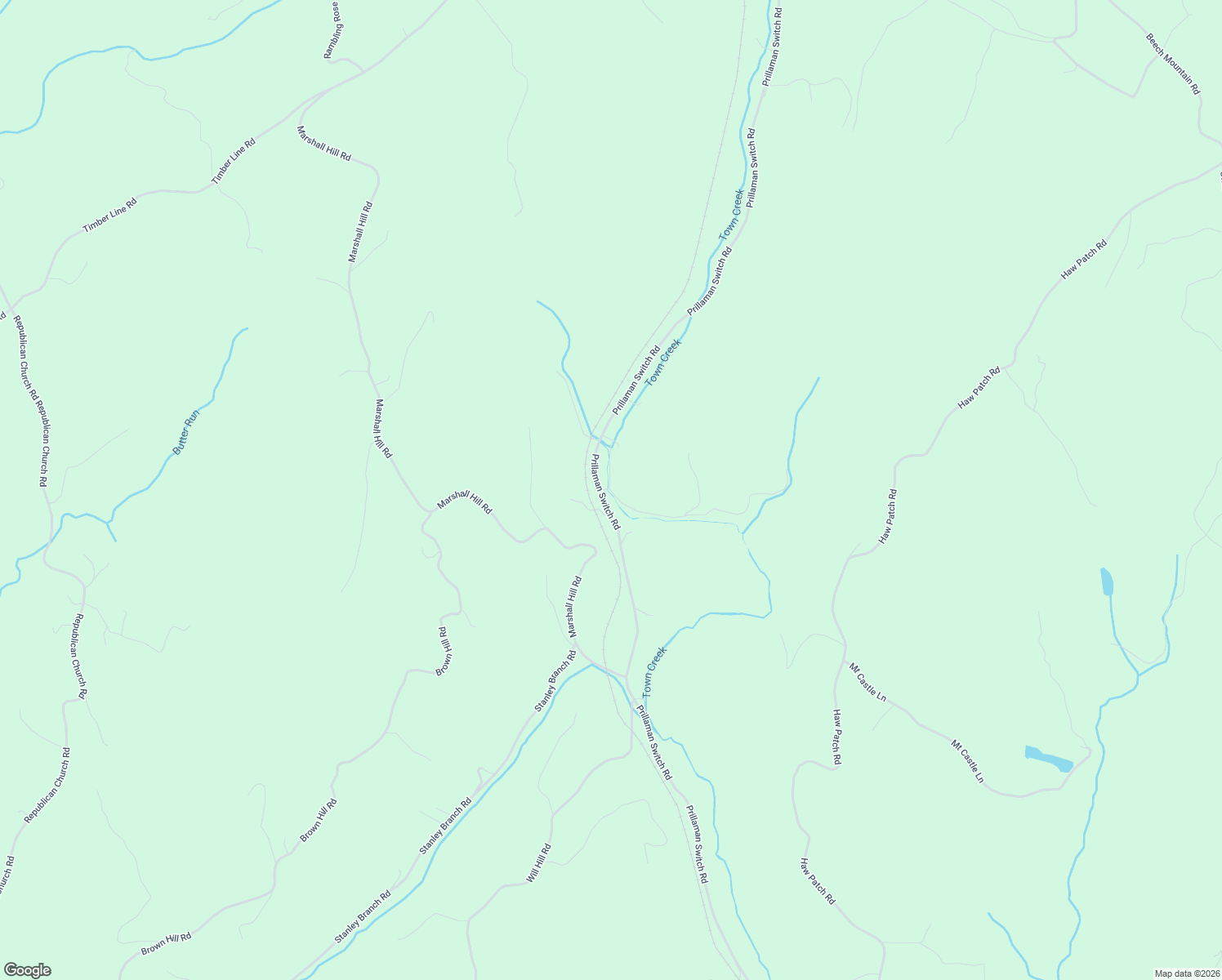 map of restaurants, bars, coffee shops, grocery stores, and more near 29 Pembrook Road in Ferrum