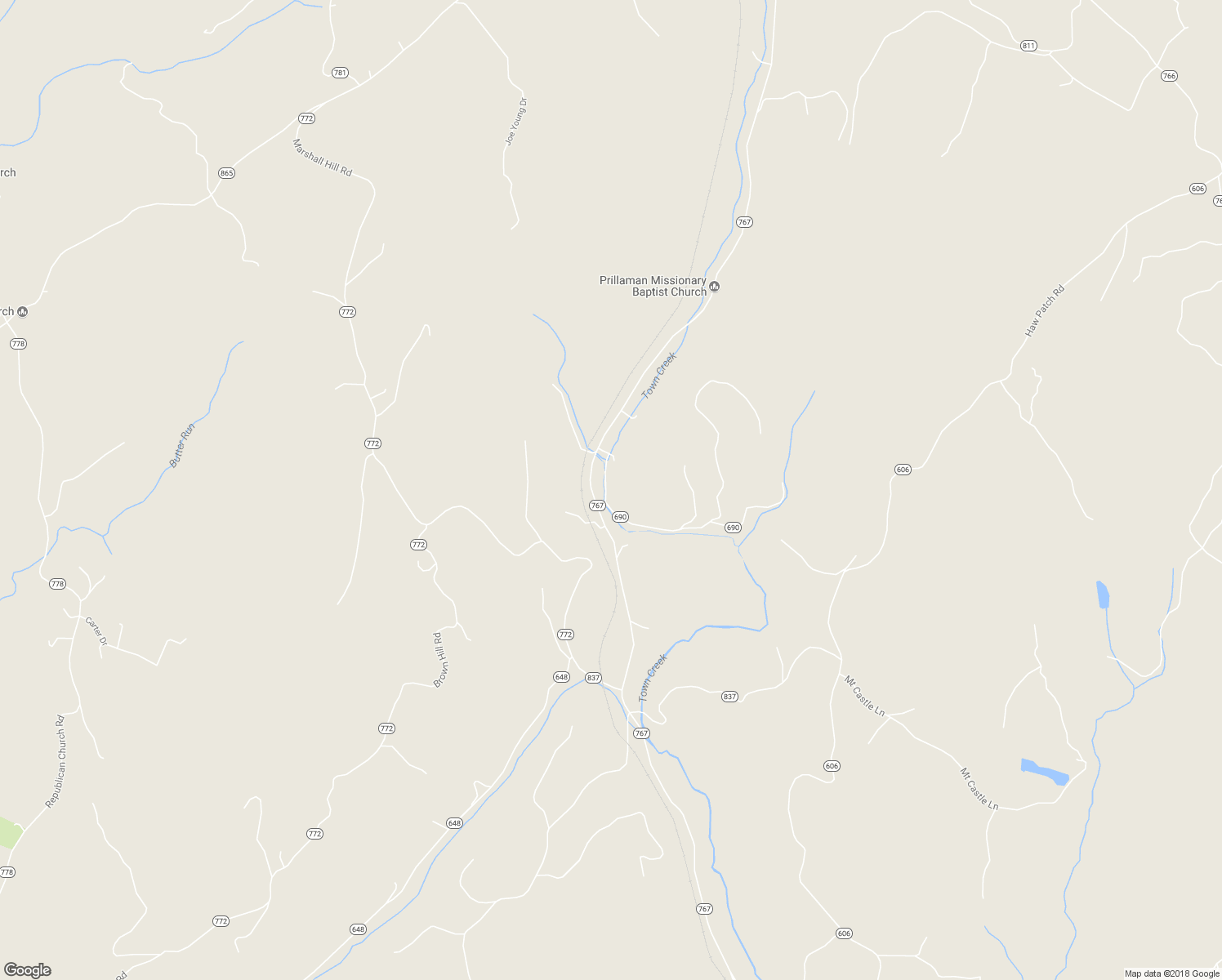 map of restaurants, bars, coffee shops, grocery stores, and more near 29 Pembrook Road in Ferrum