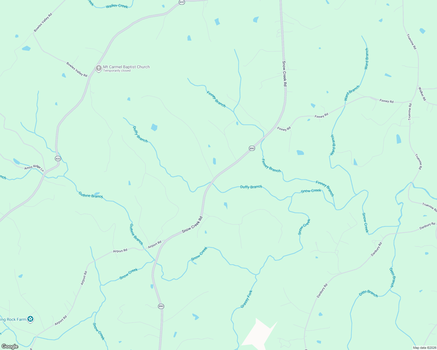 map of restaurants, bars, coffee shops, grocery stores, and more near 10601 Snow Creek Road in Penhook