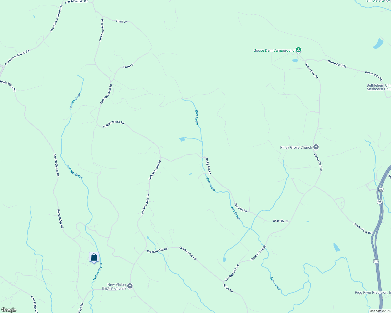 map of restaurants, bars, coffee shops, grocery stores, and more near 155 Rocky Run Lane in Rocky Mount