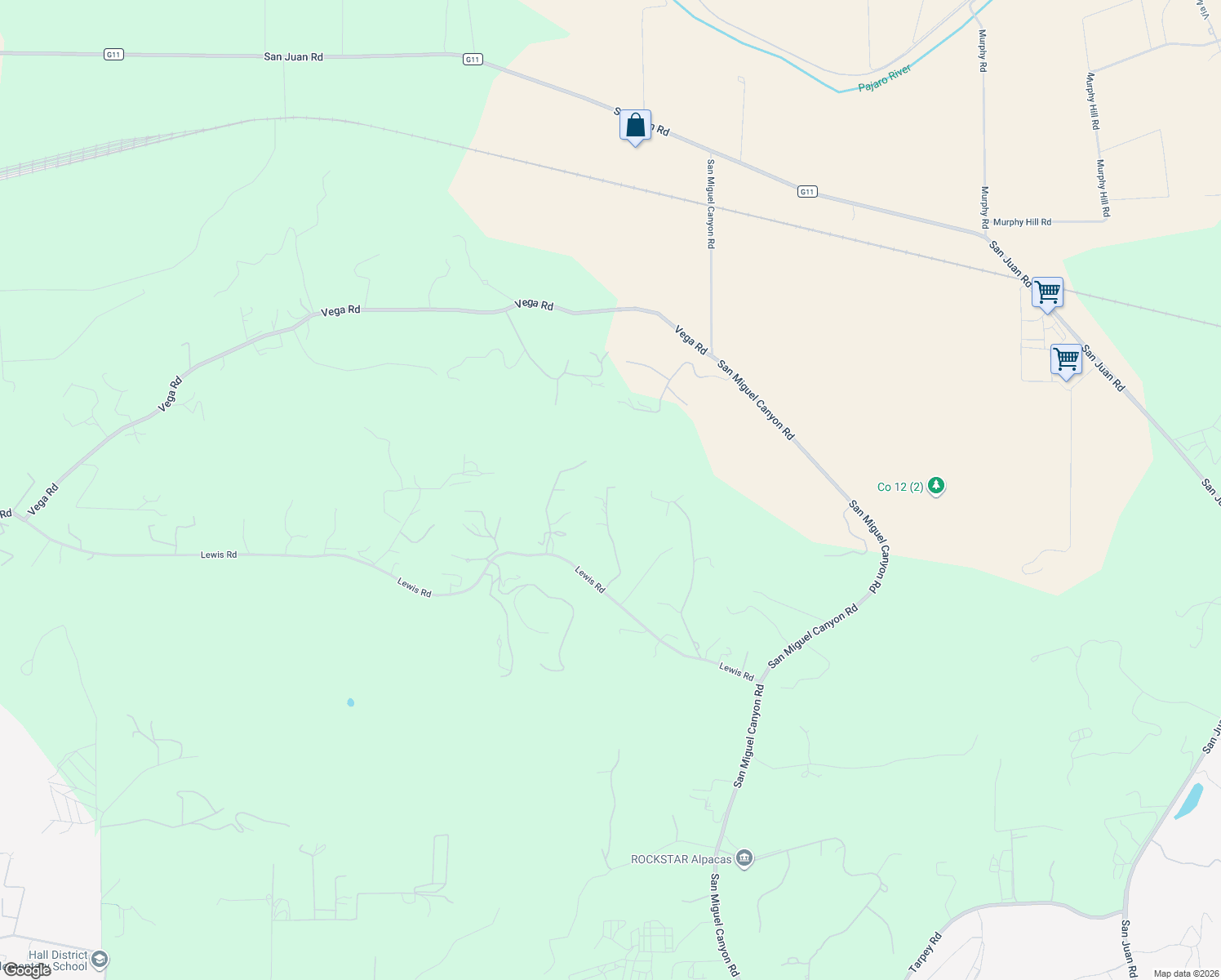 map of restaurants, bars, coffee shops, grocery stores, and more near 1925 Caterina Way in Monterey County