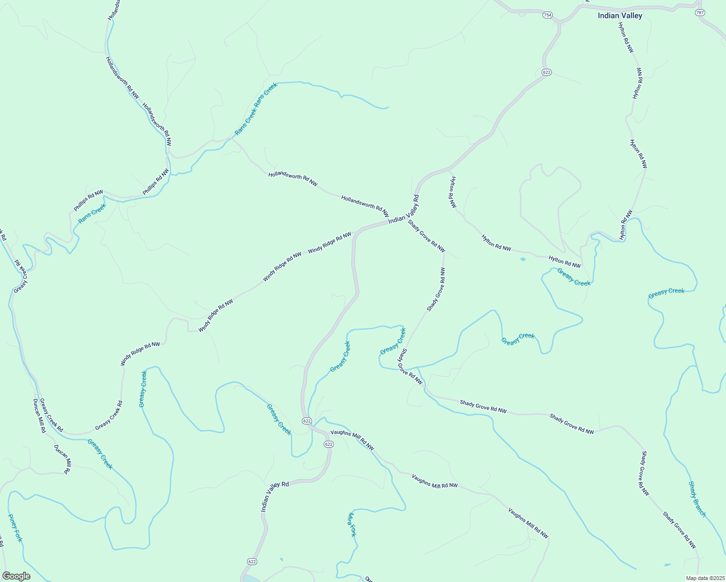 map of restaurants, bars, coffee shops, grocery stores, and more near 1468 Indian Valley Road in Indian Valley