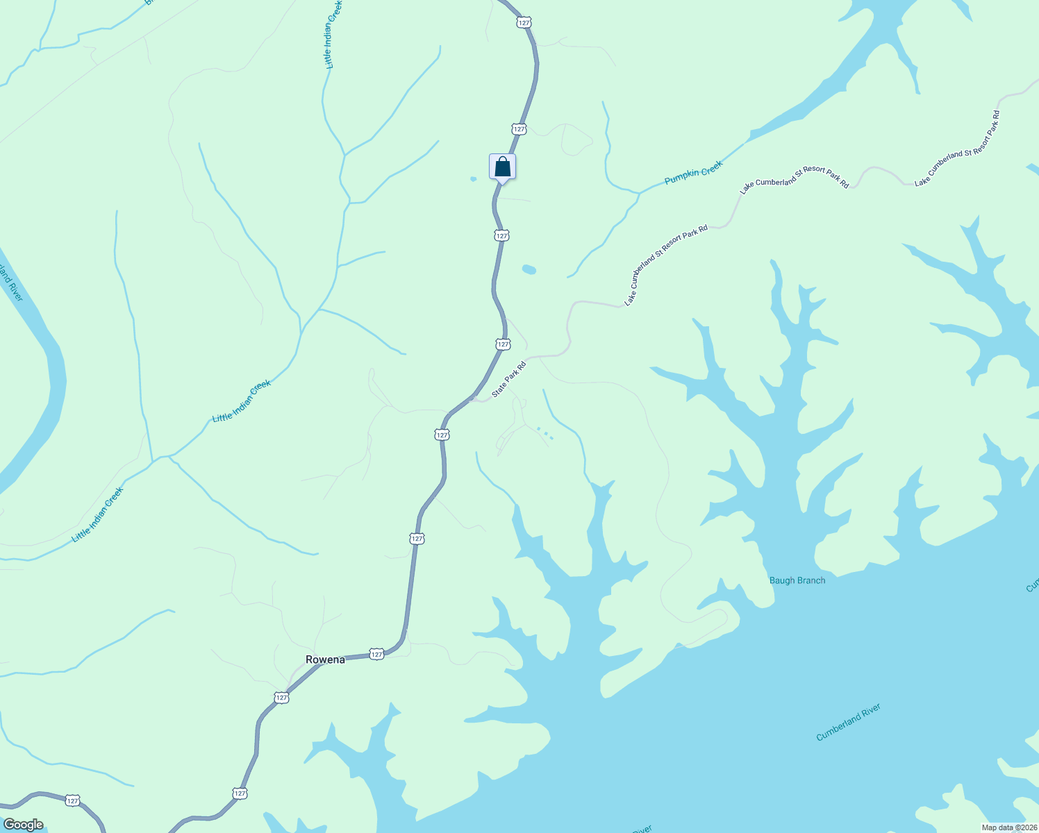 map of restaurants, bars, coffee shops, grocery stores, and more near Apple Valley Road in Jamestown