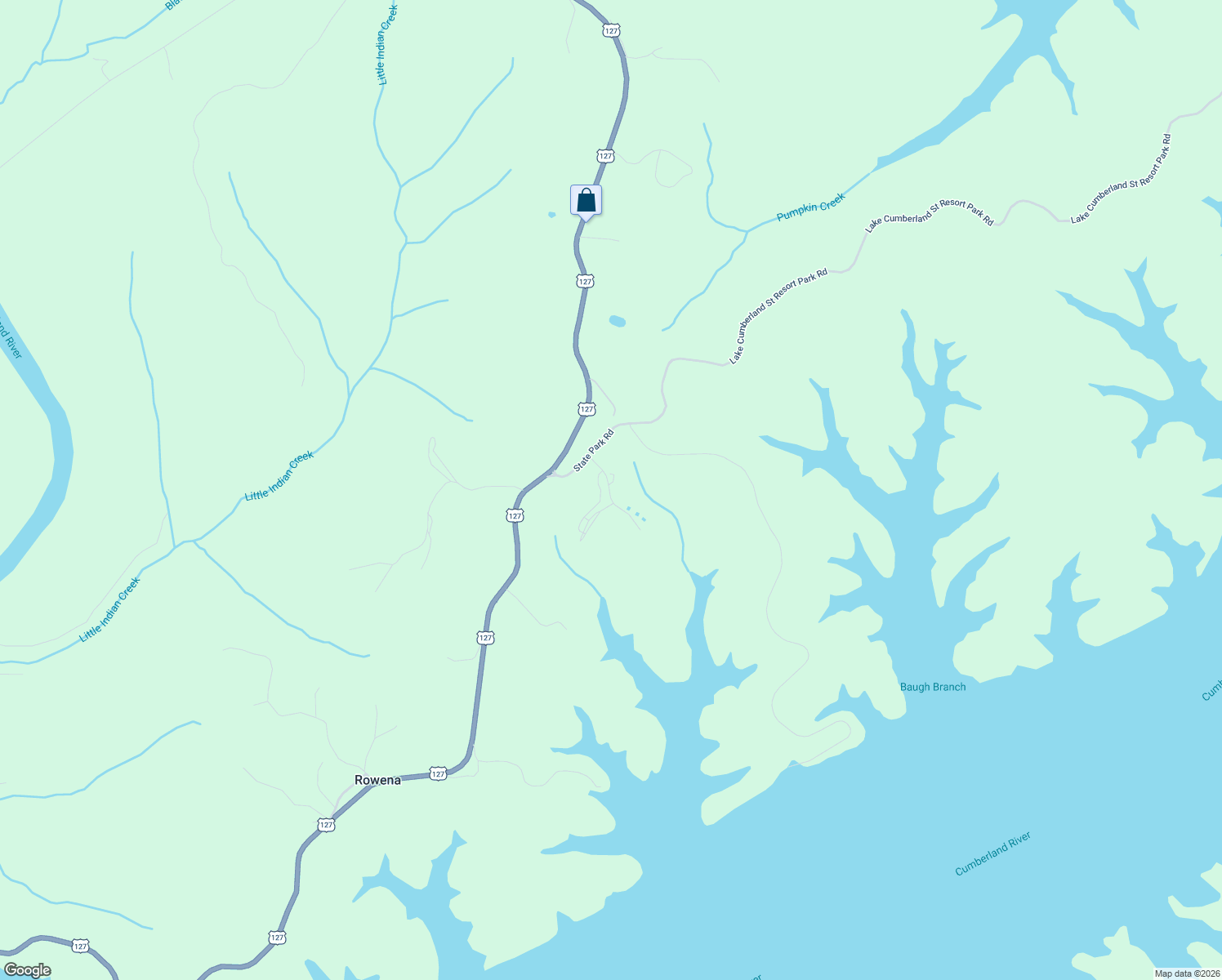 map of restaurants, bars, coffee shops, grocery stores, and more near Apple Valley Road in Jamestown