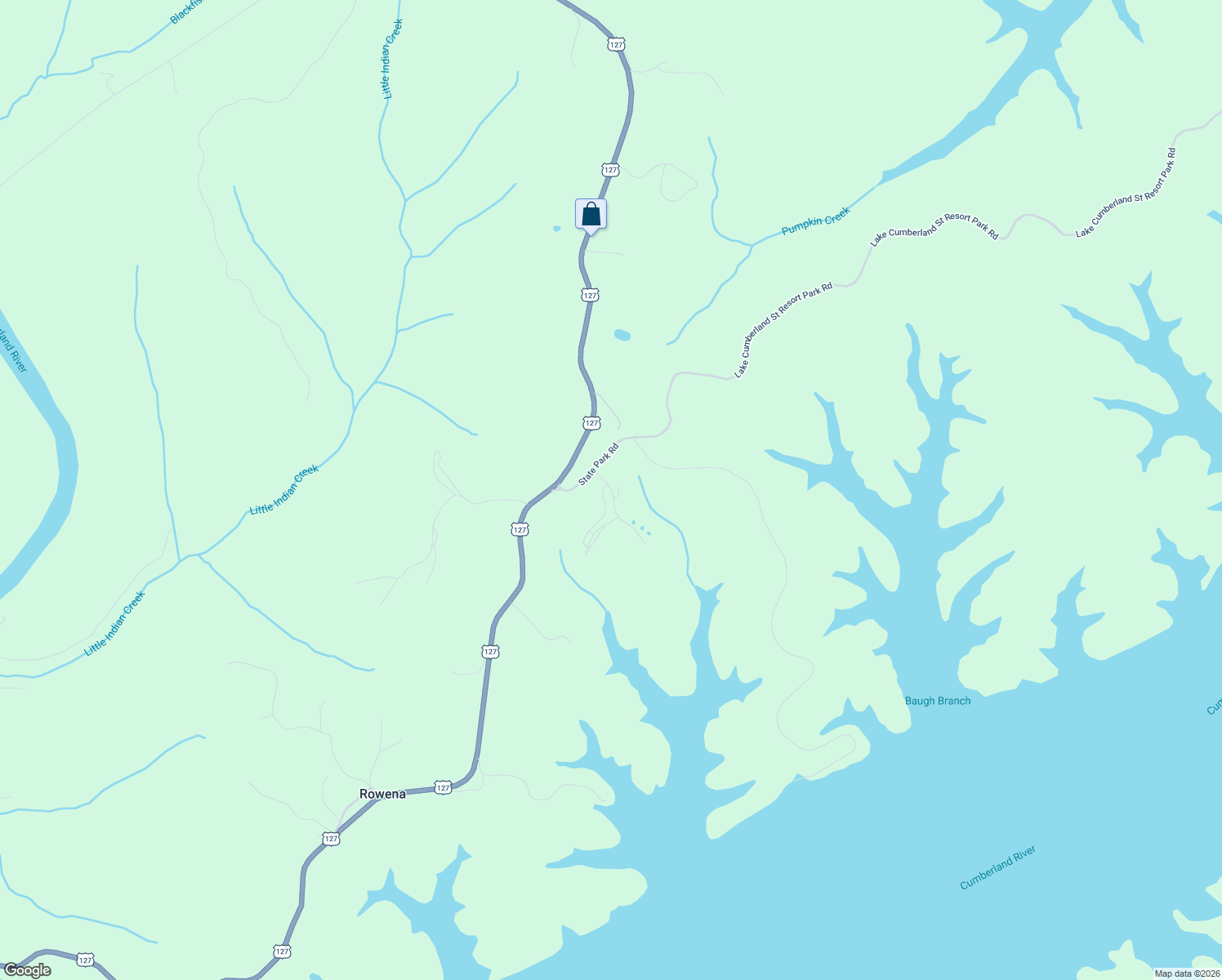 map of restaurants, bars, coffee shops, grocery stores, and more near Apple Valley Road in Jamestown