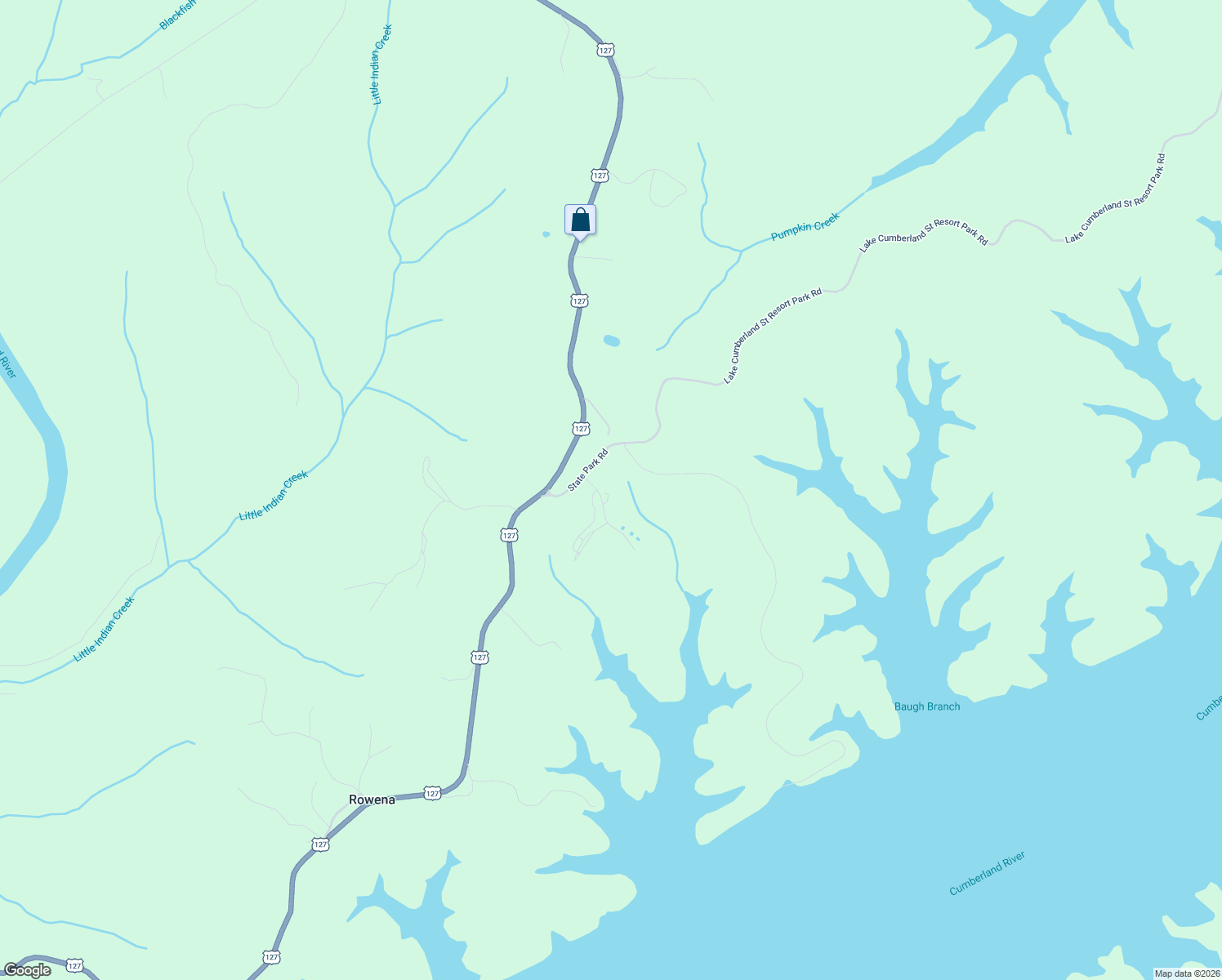 map of restaurants, bars, coffee shops, grocery stores, and more near Apple Valley Road in Jamestown