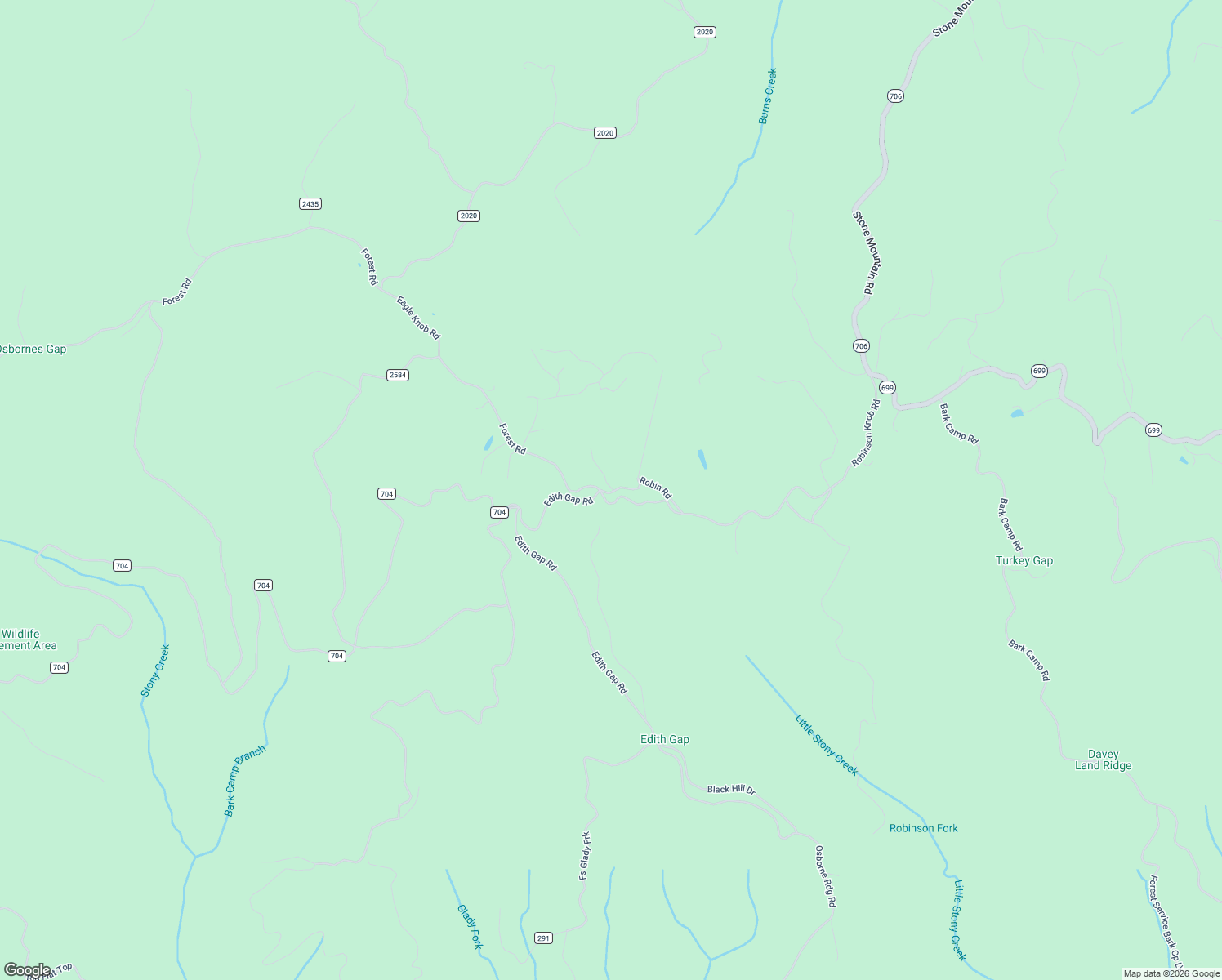 map of restaurants, bars, coffee shops, grocery stores, and more near 2621 Lark Road in Coeburn