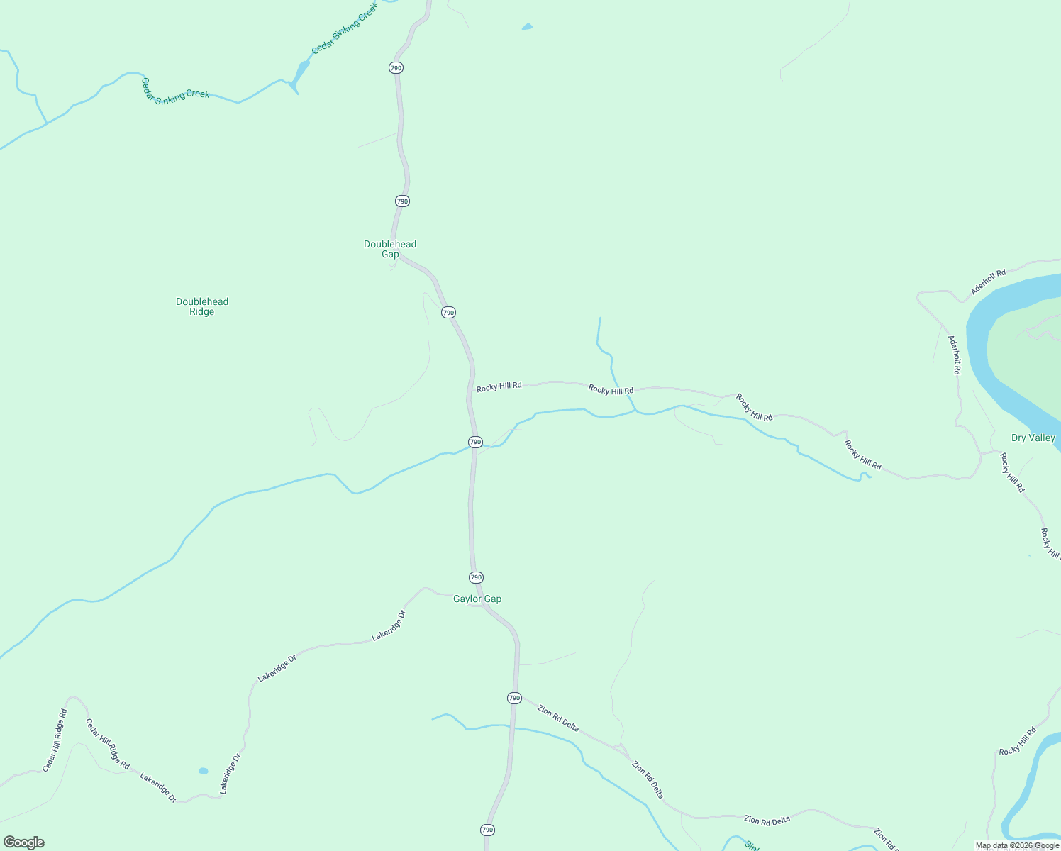 map of restaurants, bars, coffee shops, grocery stores, and more near 5860 Kentucky 790 in Bronston