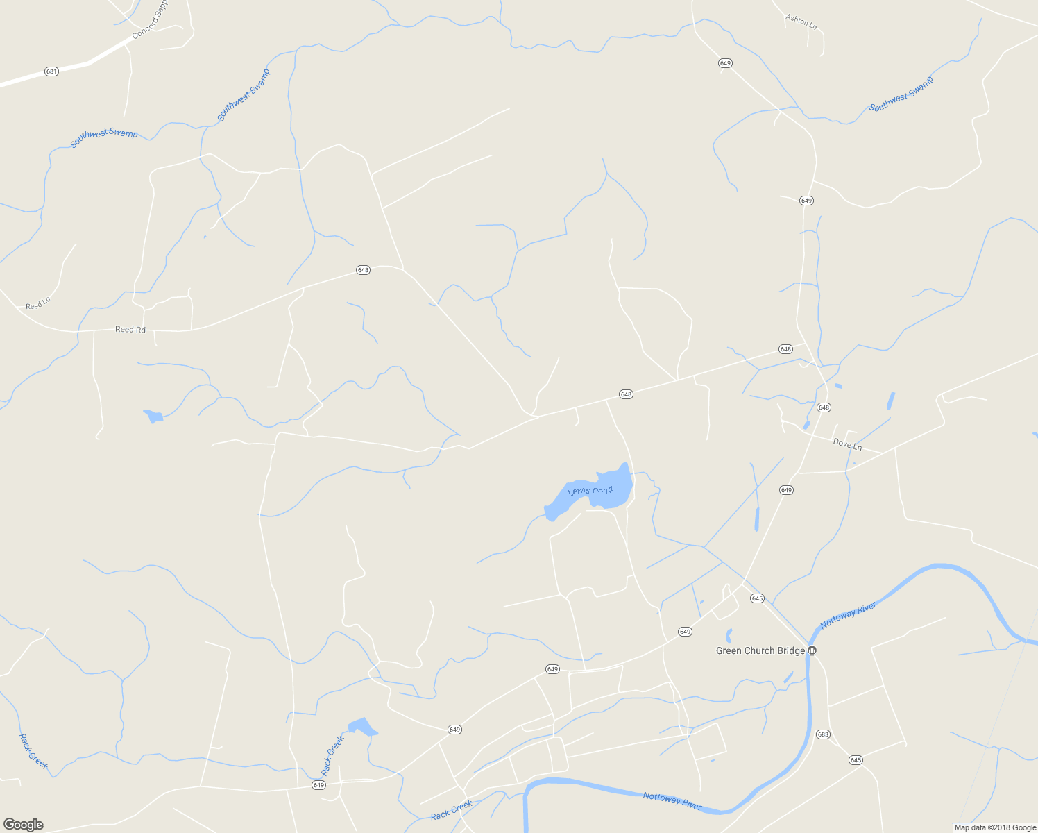 map of restaurants, bars, coffee shops, grocery stores, and more near 10040 Reed Road in Stony Creek