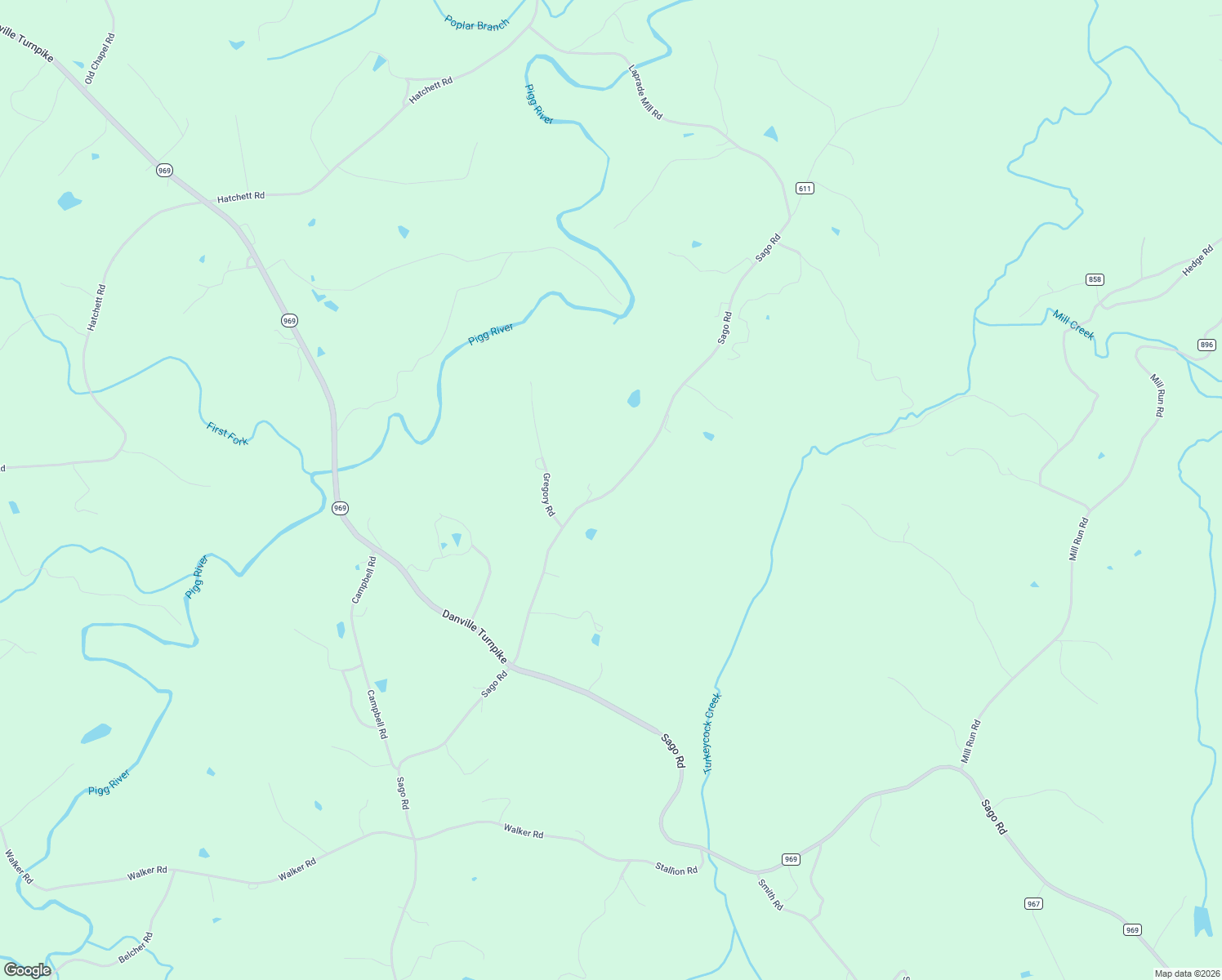 map of restaurants, bars, coffee shops, grocery stores, and more near 2359 Sago Road in Penhook