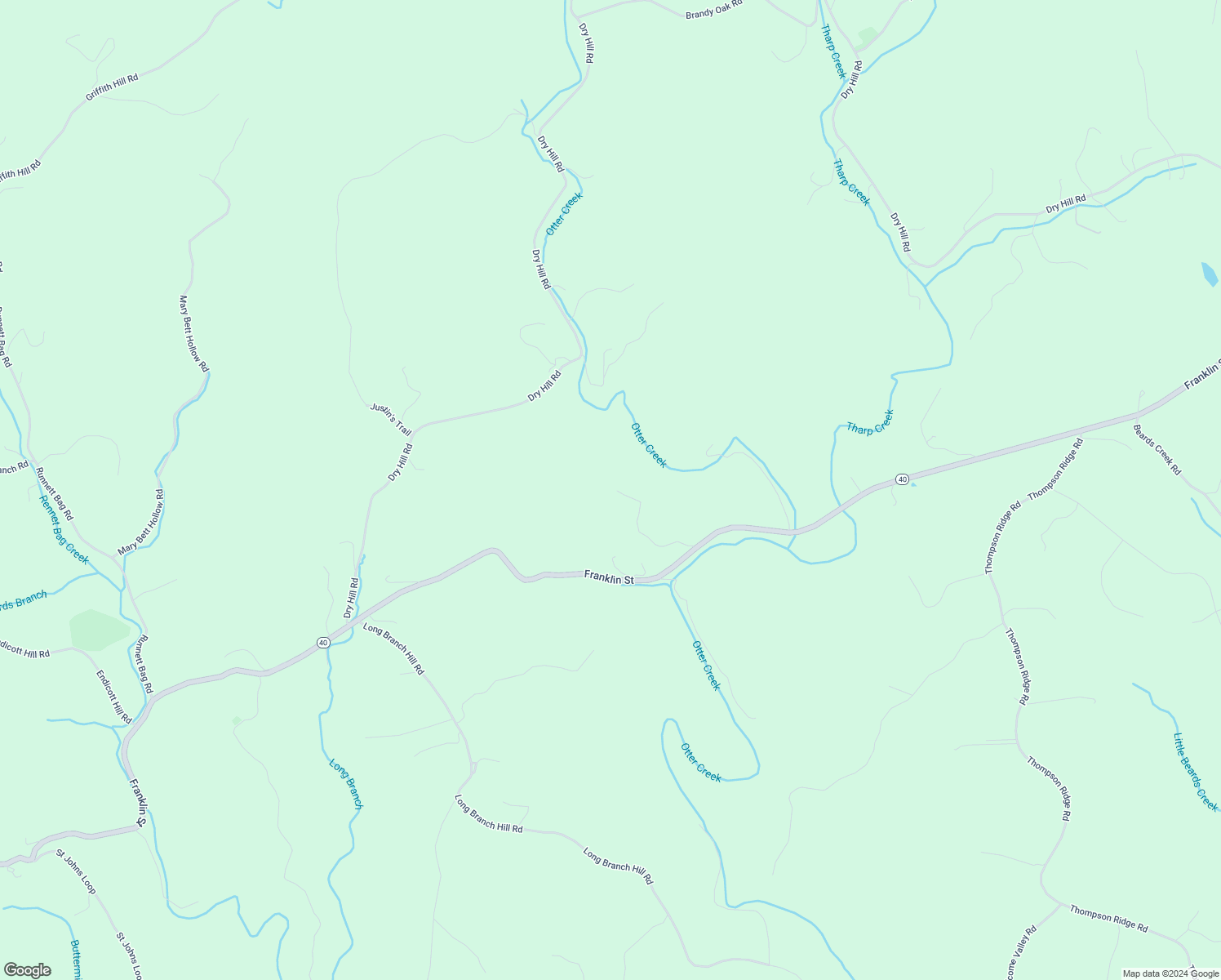 map of restaurants, bars, coffee shops, grocery stores, and more near 314 Artist Trail in Ferrum