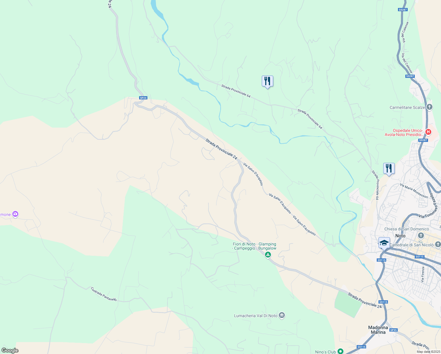 map of restaurants, bars, coffee shops, grocery stores, and more near in Free municipal consortium of Syracuse