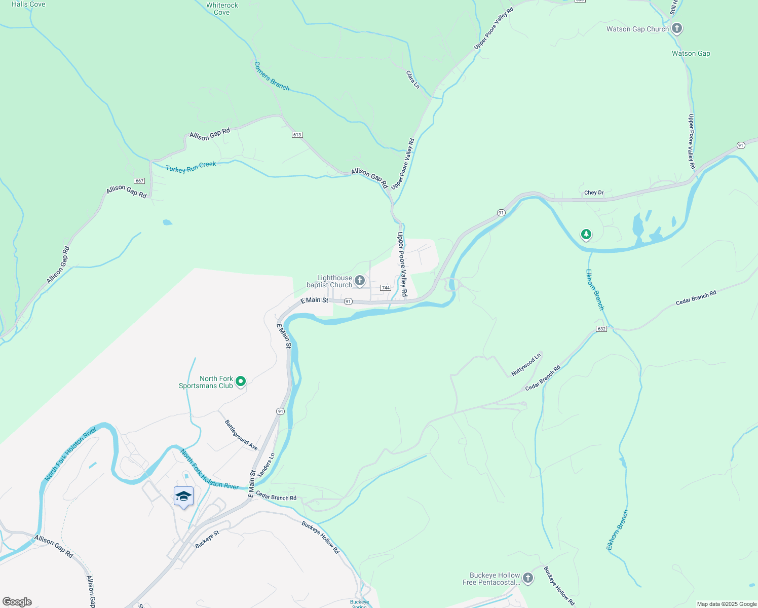 map of restaurants, bars, coffee shops, grocery stores, and more near 1684 Saltville Highway in Saltville