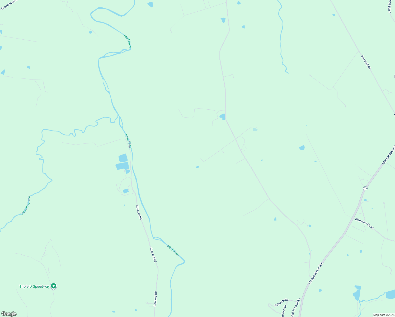 map of restaurants, bars, coffee shops, grocery stores, and more near 404 Fred Stratton in Russellville