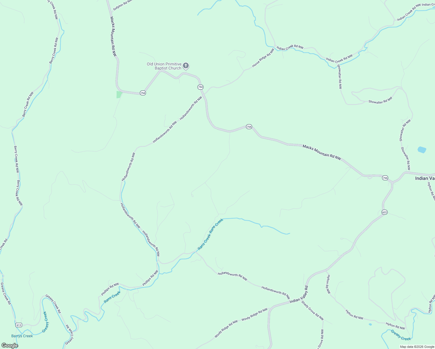 map of restaurants, bars, coffee shops, grocery stores, and more near 517 Slaughter Hill Road Northwest in Indian Valley