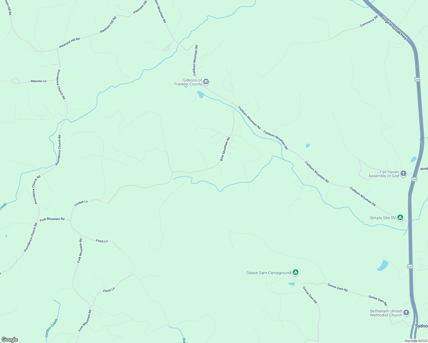 map of restaurants, bars, coffee shops, grocery stores, and more near 553 Briar Mountain Road in Rocky Mount