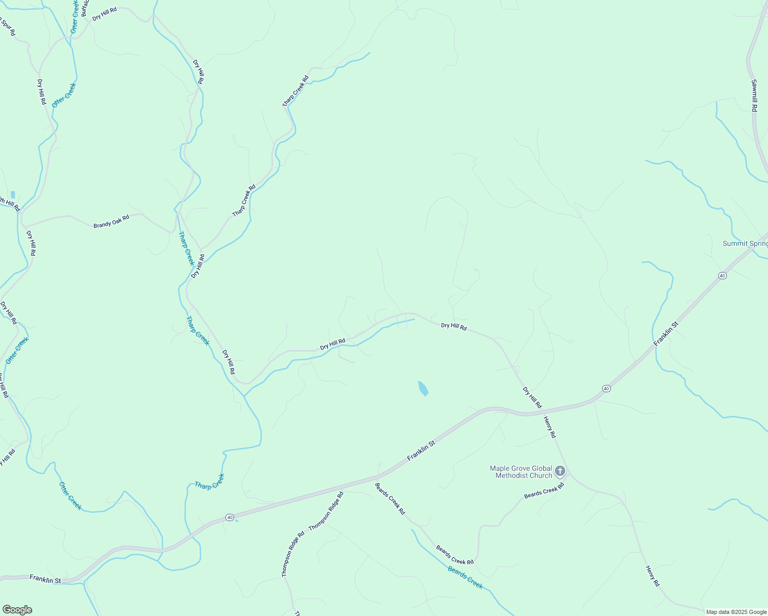 map of restaurants, bars, coffee shops, grocery stores, and more near 6463 Dry Hill Road in Ferrum