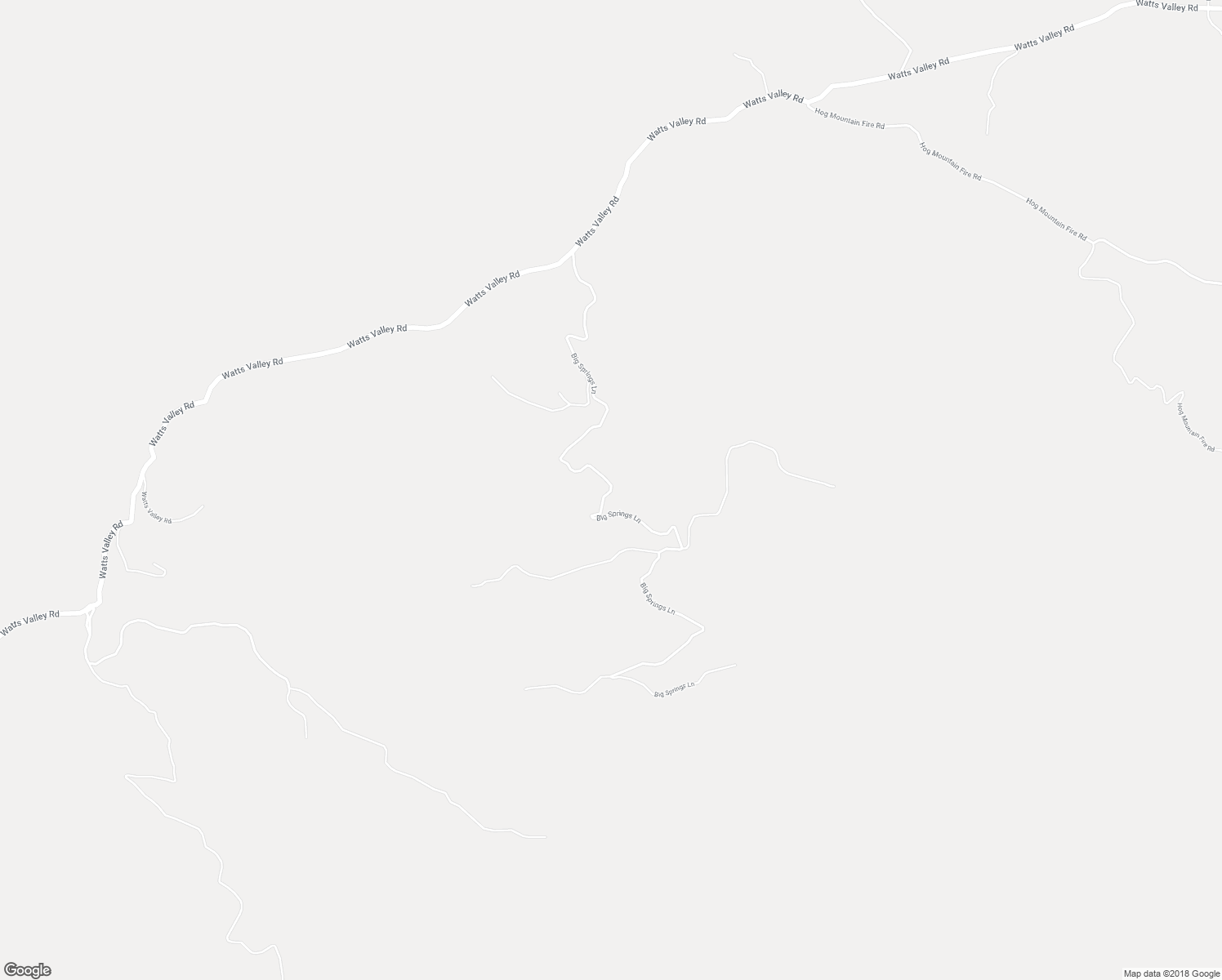 map of restaurants, bars, coffee shops, grocery stores, and more near Big Springs Lane in Tollhouse