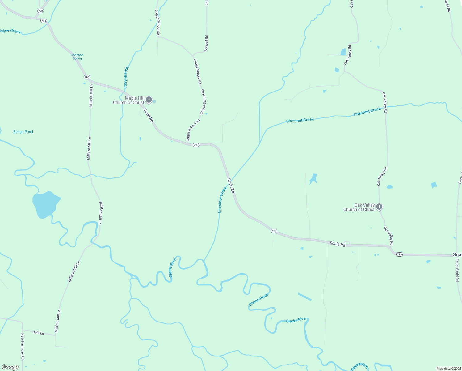 map of restaurants, bars, coffee shops, grocery stores, and more near 2455 Scale Rd in Benton