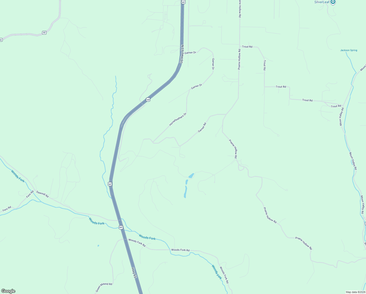 map of restaurants, bars, coffee shops, grocery stores, and more near 627-689 Garnet Road in Ozark