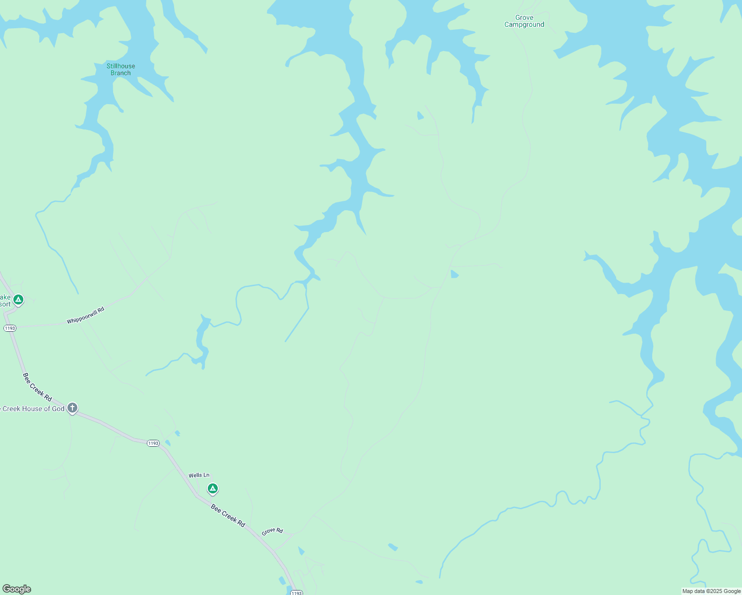 map of restaurants, bars, coffee shops, grocery stores, and more near 200 Laurel River Road in Corbin