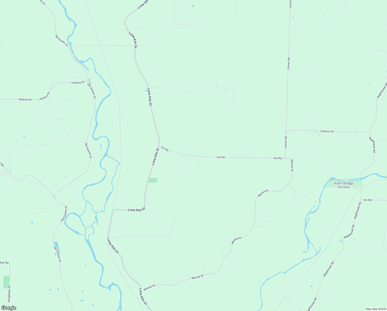 map of restaurants, bars, coffee shops, grocery stores, and more near 15109 Iris Road in Neosho