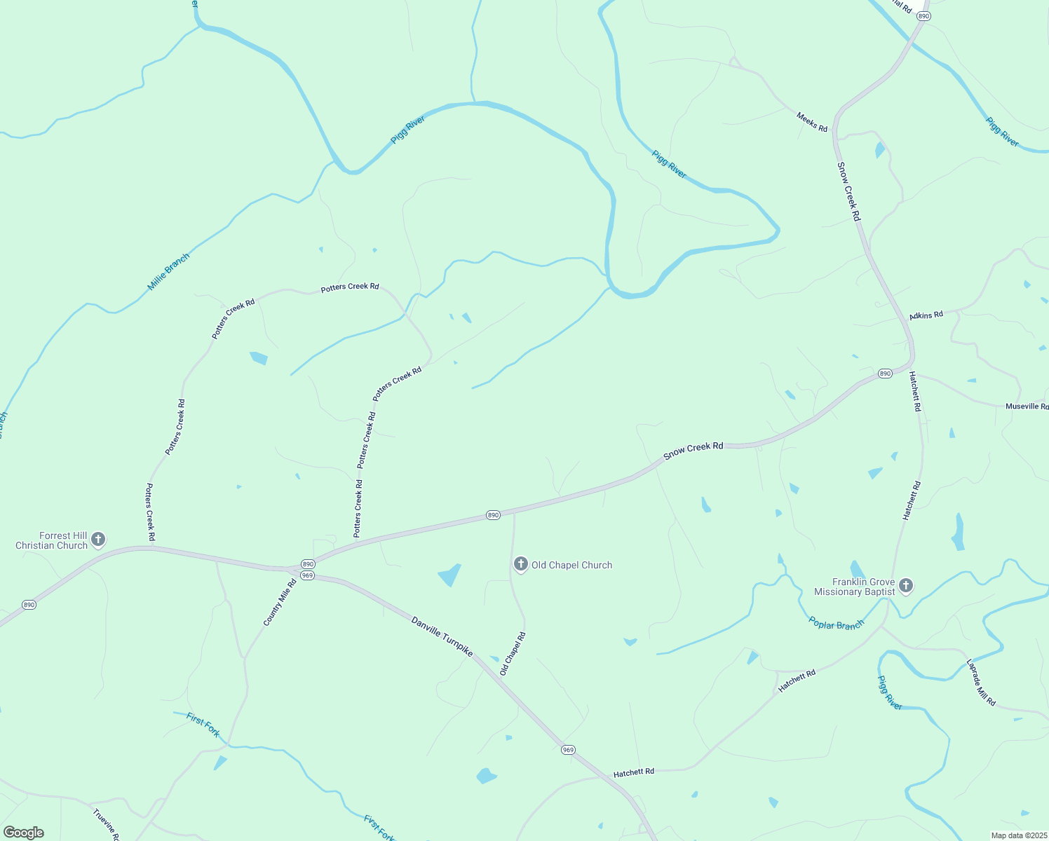 map of restaurants, bars, coffee shops, grocery stores, and more near 14775 Snow Creek Road in Penhook