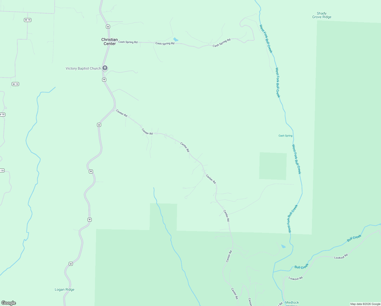 map of restaurants, bars, coffee shops, grocery stores, and more near 716-742 Center Road in Ozark