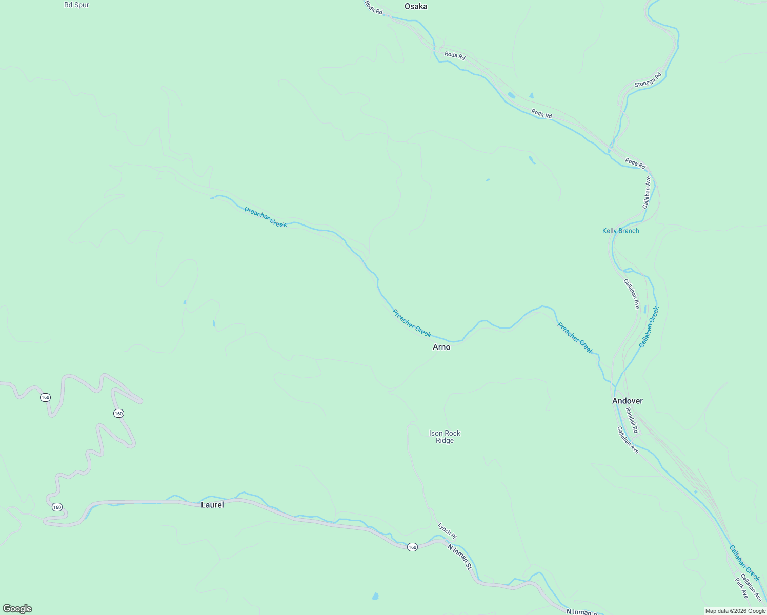 map of restaurants, bars, coffee shops, grocery stores, and more near 1845-1905 Derby Road in Appalachia