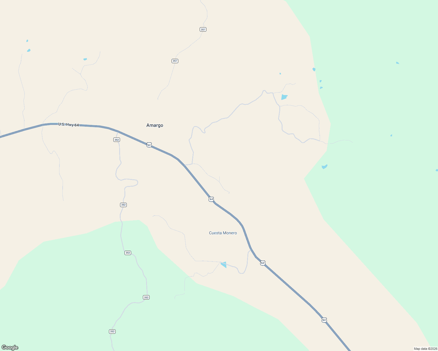 map of restaurants, bars, coffee shops, grocery stores, and more near 14191 U.S. 64 in Dulce