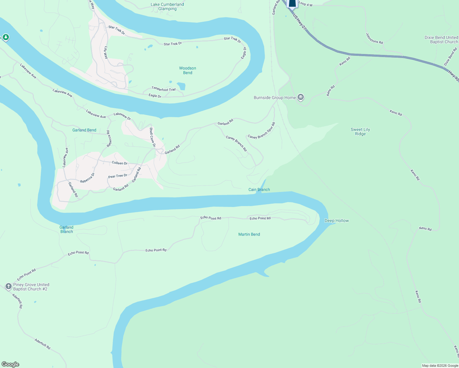 map of restaurants, bars, coffee shops, grocery stores, and more near 12 Shelly Lane in Burnside