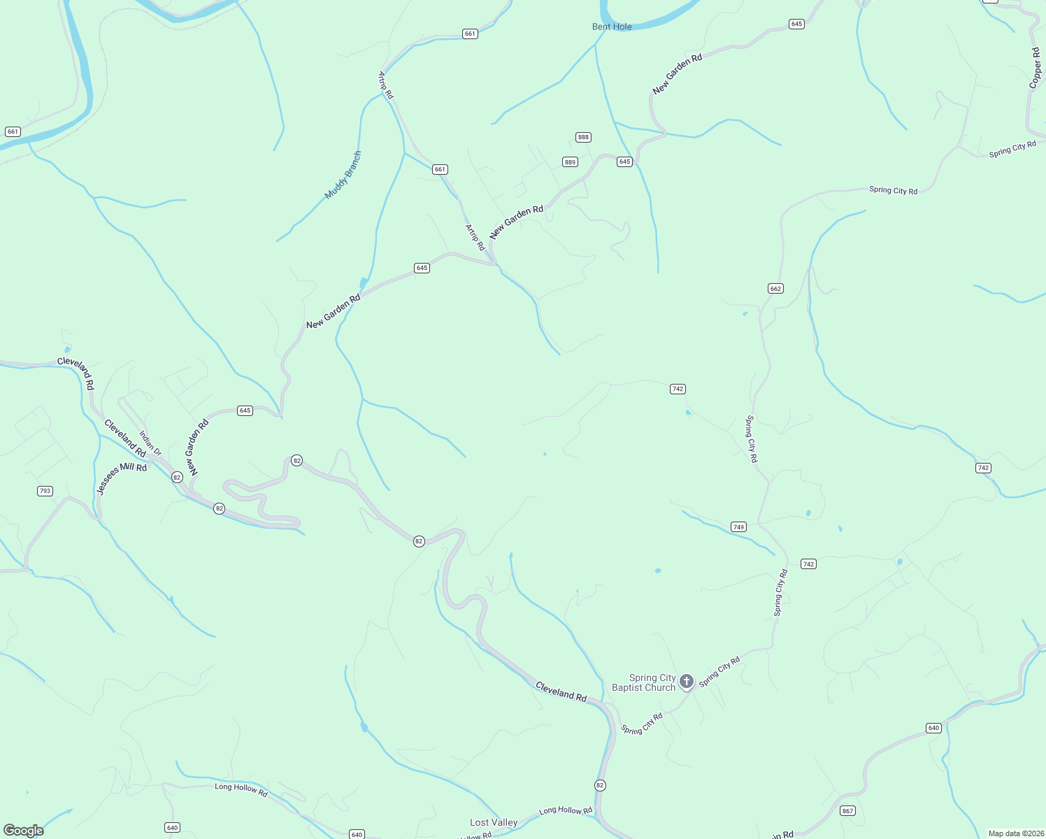 map of restaurants, bars, coffee shops, grocery stores, and more near 641 Vaughn Brooks Road in Cleveland