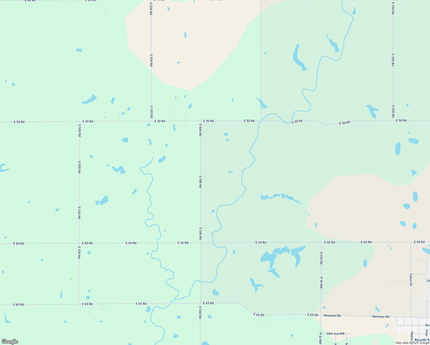 map of restaurants, bars, coffee shops, grocery stores, and more near 5550 South 540 Road in Miami