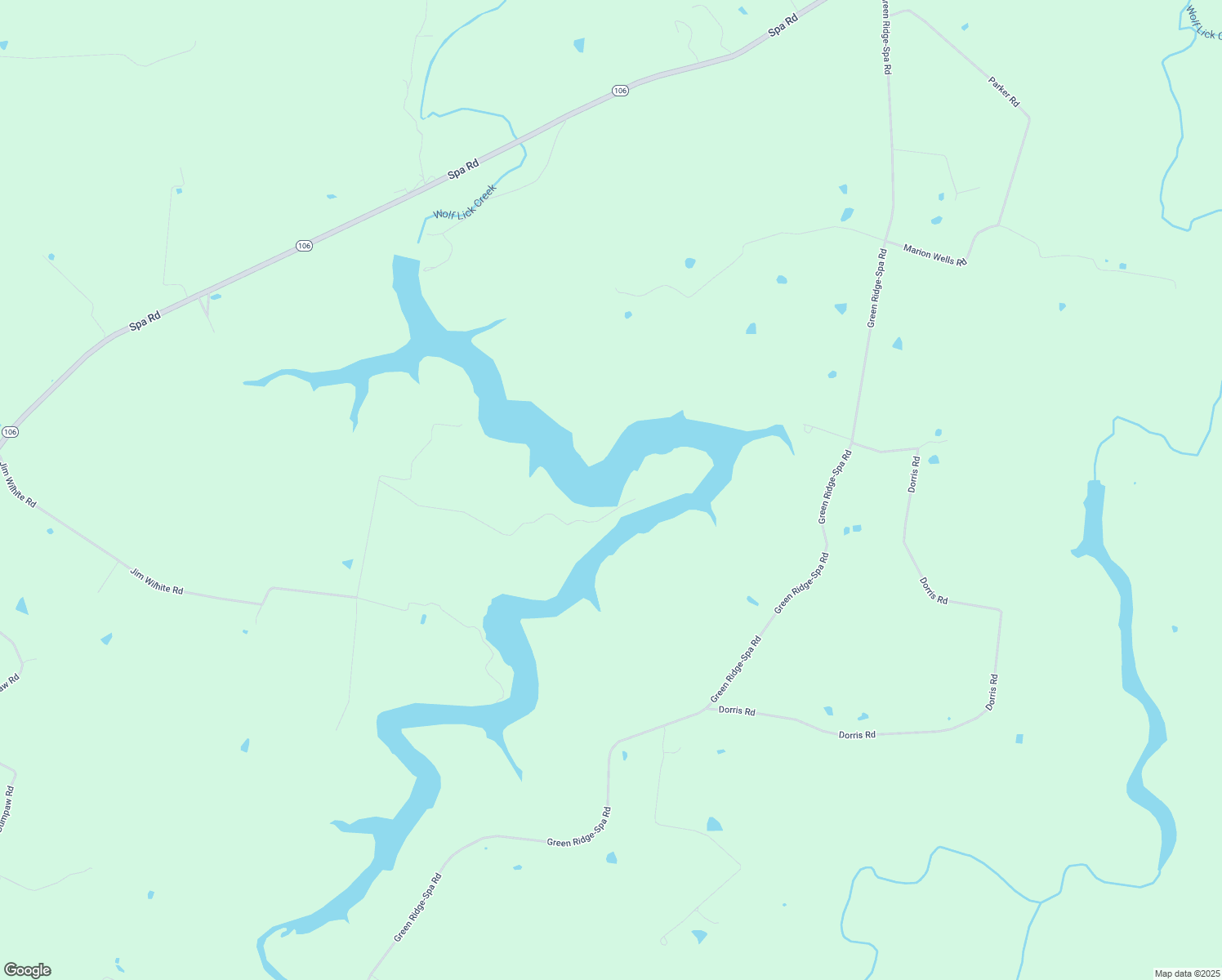map of restaurants, bars, coffee shops, grocery stores, and more near 1041 Thore Lane in Lewisburg