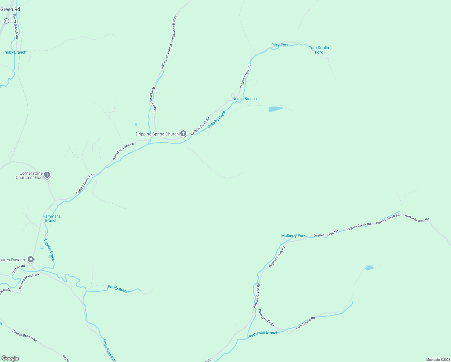 map of restaurants, bars, coffee shops, grocery stores, and more near 514 Dripping Springs Road in Hinkle
