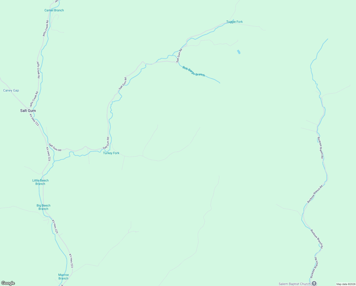 map of restaurants, bars, coffee shops, grocery stores, and more near 507 Turkey Fork Road in Scalf