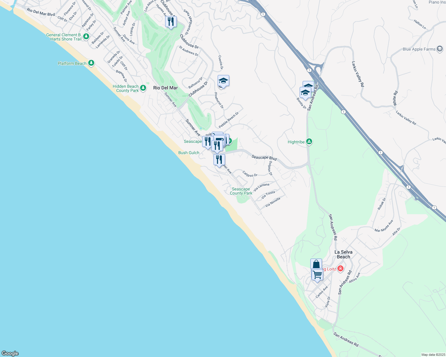 450 Seascape Resort Drive, Aptos CA Walk Score
