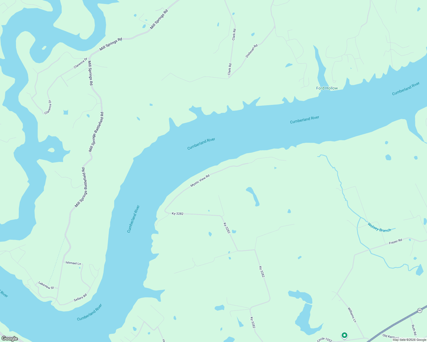 map of restaurants, bars, coffee shops, grocery stores, and more near 2 Mystic View Road in Monticello