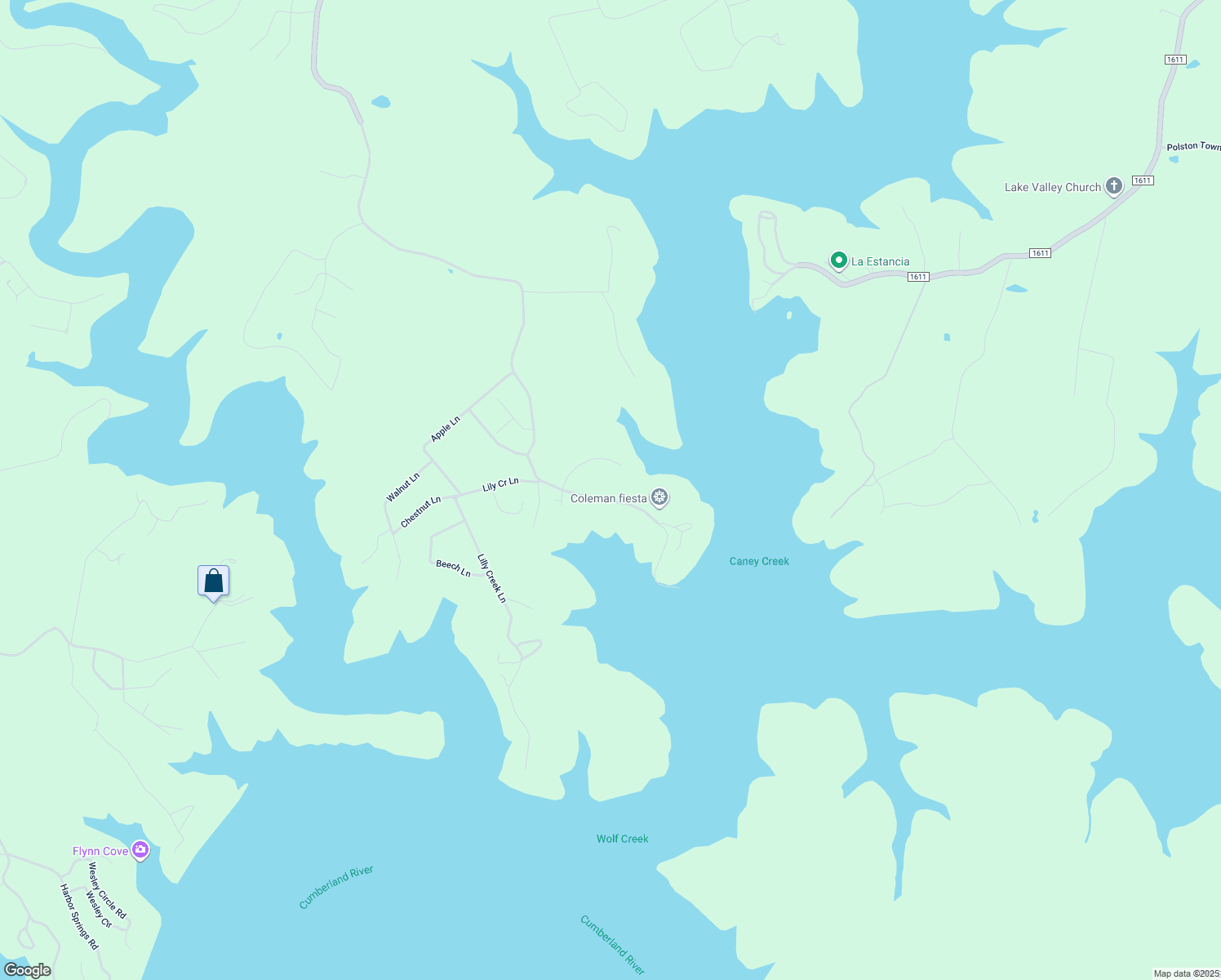 map of restaurants, bars, coffee shops, grocery stores, and more near Pleasant Hill Lane in Jamestown