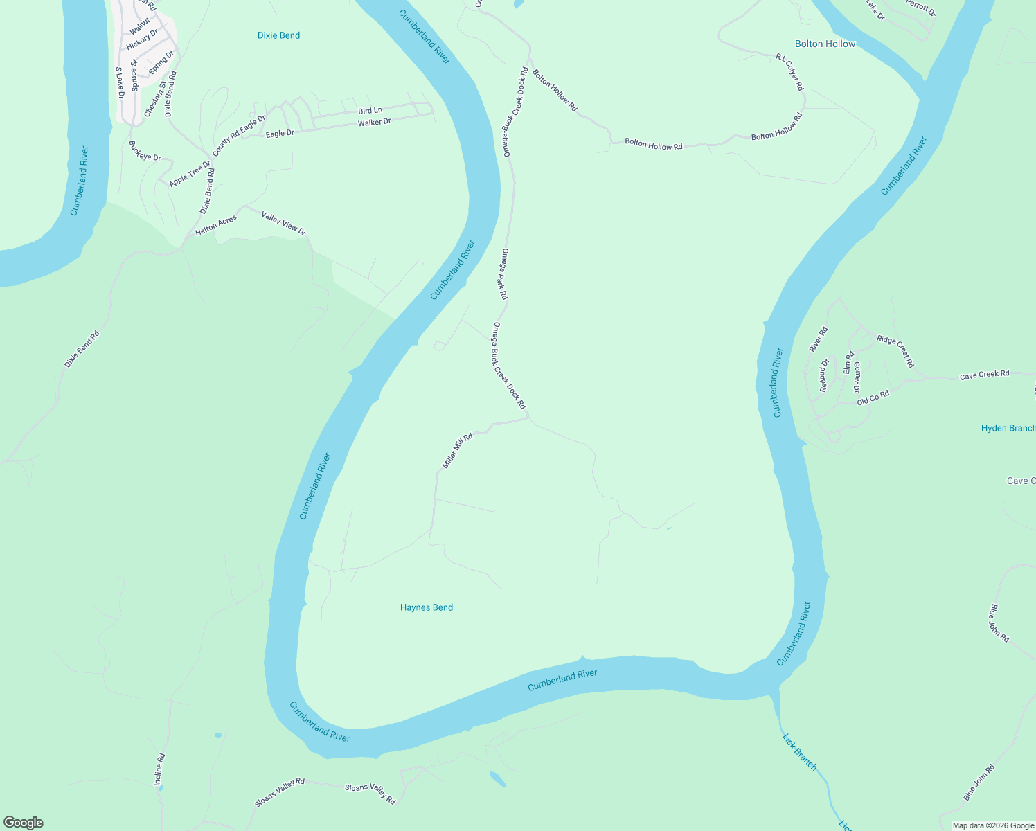 map of restaurants, bars, coffee shops, grocery stores, and more near 3495 Omega-Buck Creek Dock Road in Somerset