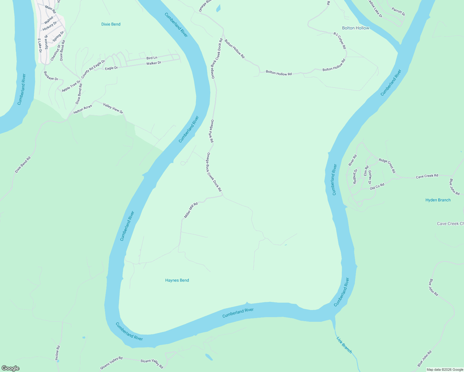 map of restaurants, bars, coffee shops, grocery stores, and more near 3495 Omega-Buck Creek Dock Road in Somerset