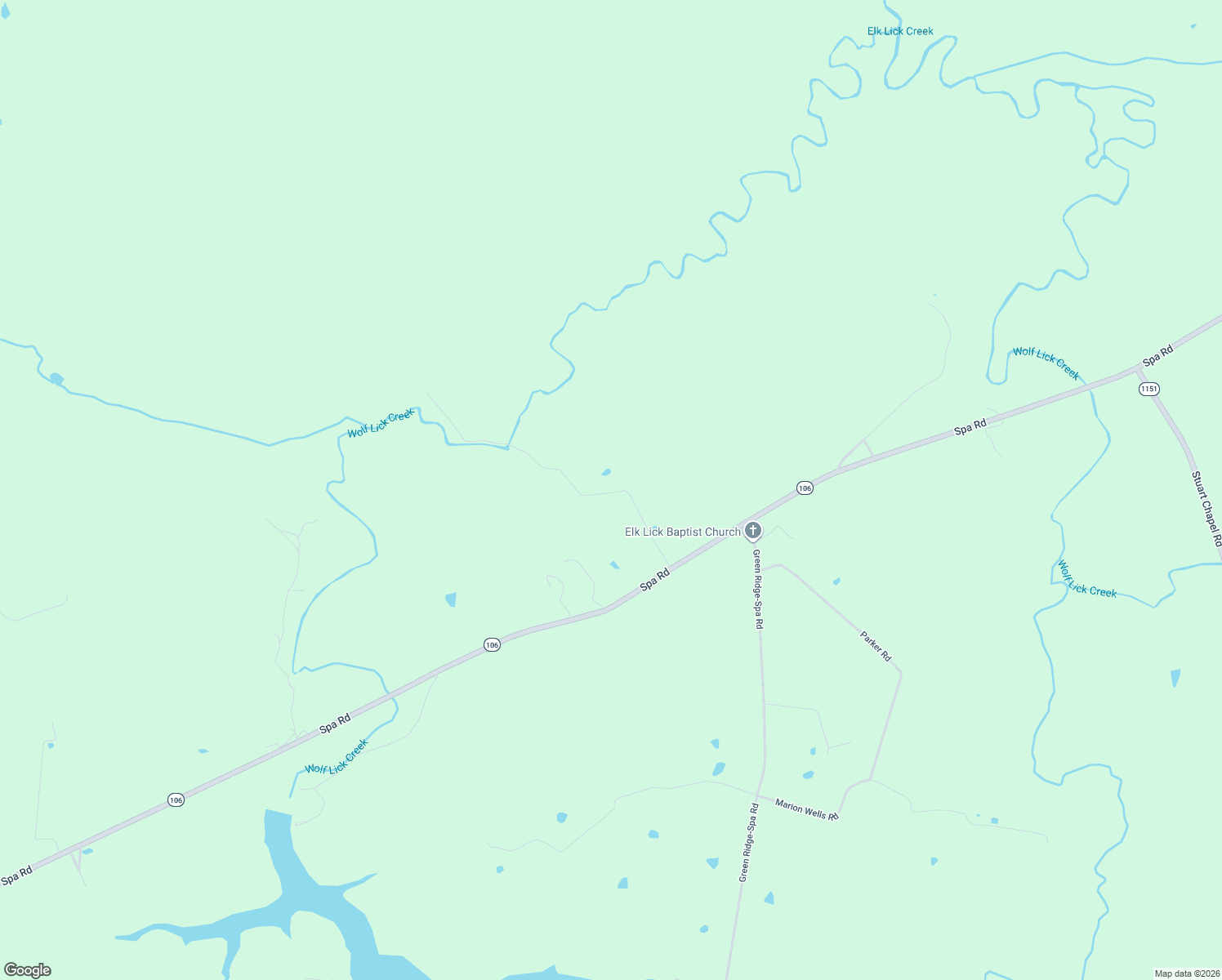 map of restaurants, bars, coffee shops, grocery stores, and more near 472 Johnson White Road in Lewisburg