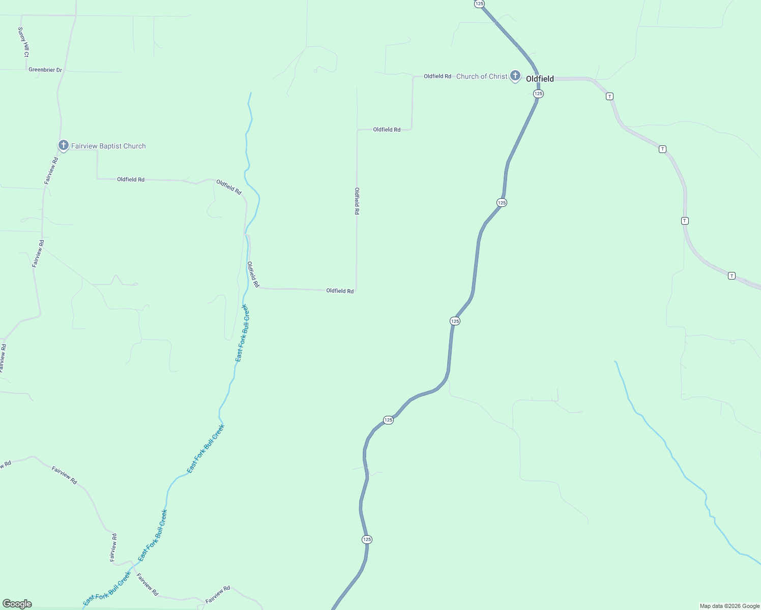 map of restaurants, bars, coffee shops, grocery stores, and more near 1125 Oldfield Road in Oldfield