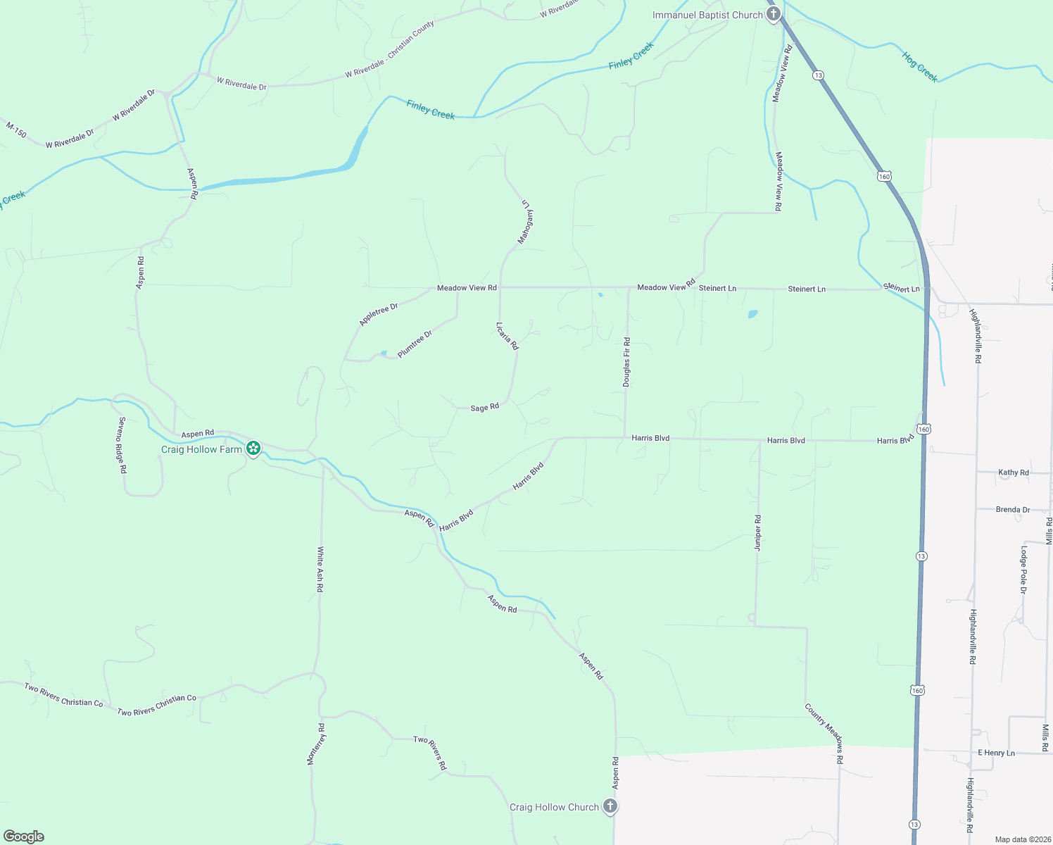 map of restaurants, bars, coffee shops, grocery stores, and more near 179 Basil Drive in Ozark