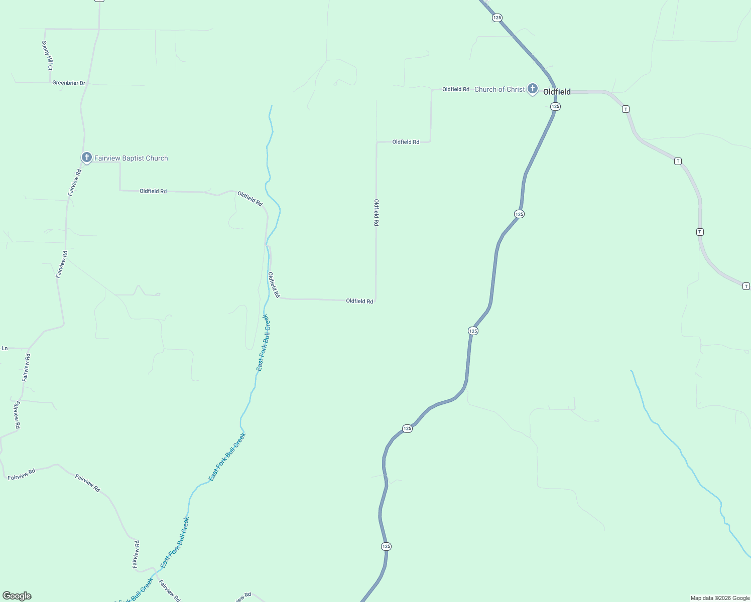 map of restaurants, bars, coffee shops, grocery stores, and more near 1125 Oldfield Road in Oldfield