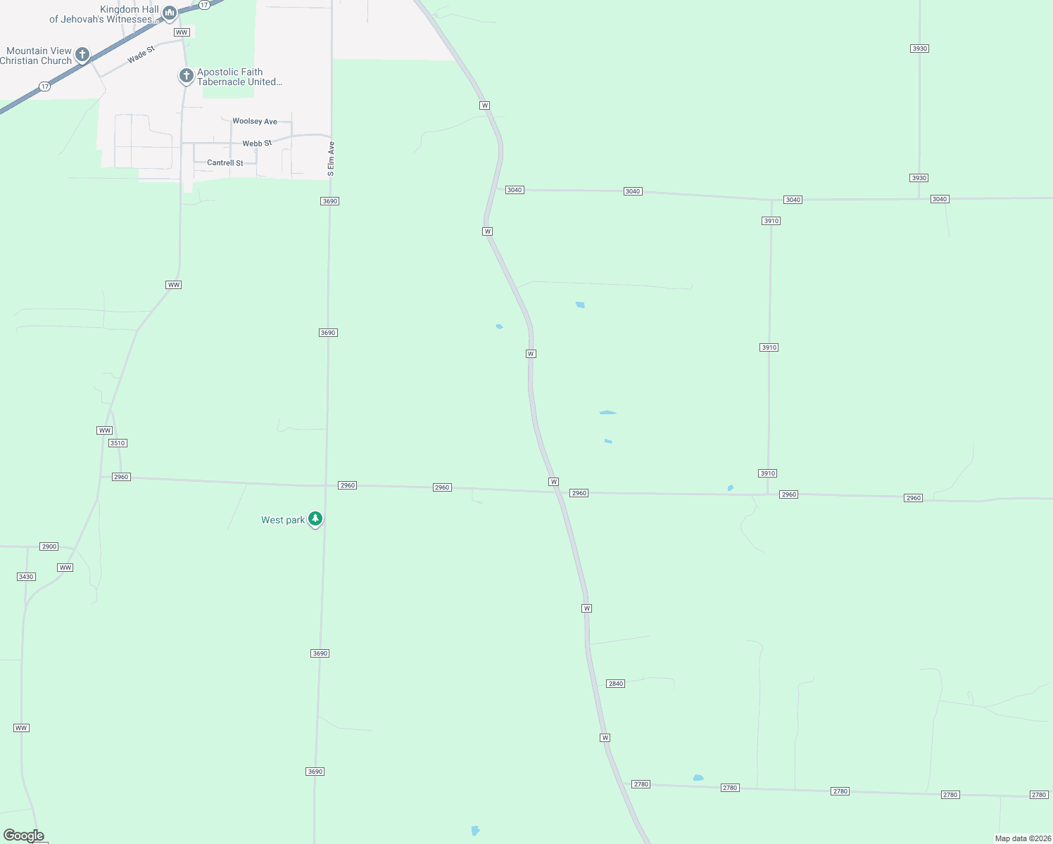 map of restaurants, bars, coffee shops, grocery stores, and more near 2337 State Route West in Mountain View