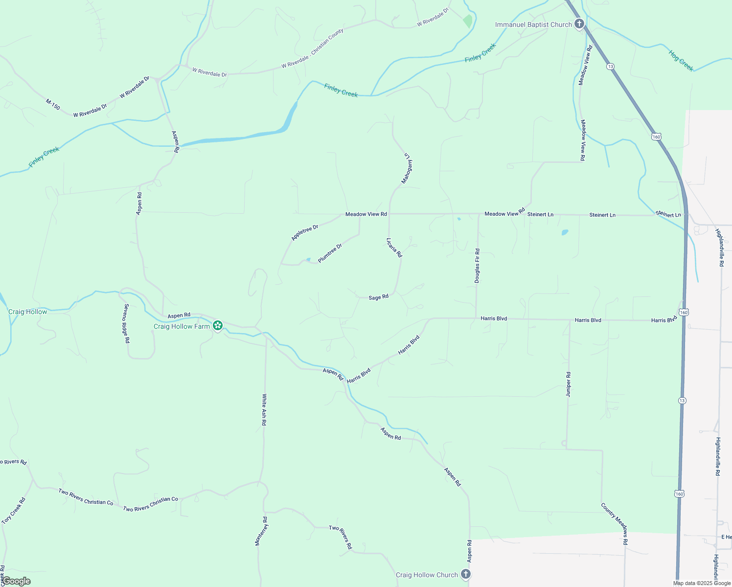 map of restaurants, bars, coffee shops, grocery stores, and more near 303-329 Sage Rd in Ozark
